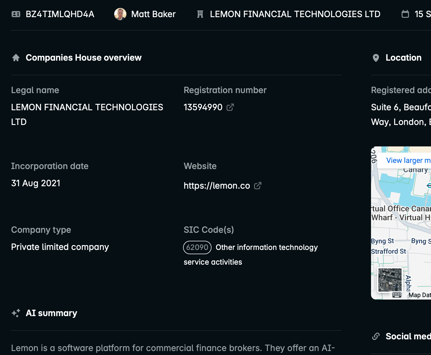 Company Details