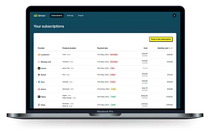 Announcing Flexible Tracking: an easier way to start tracking your subscriptions