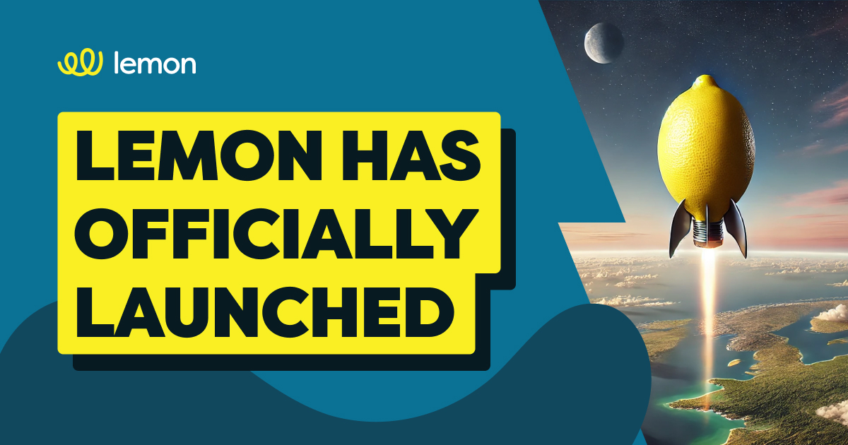 Lemon has officially launched! And we’re partnering with Shawbrook Bank